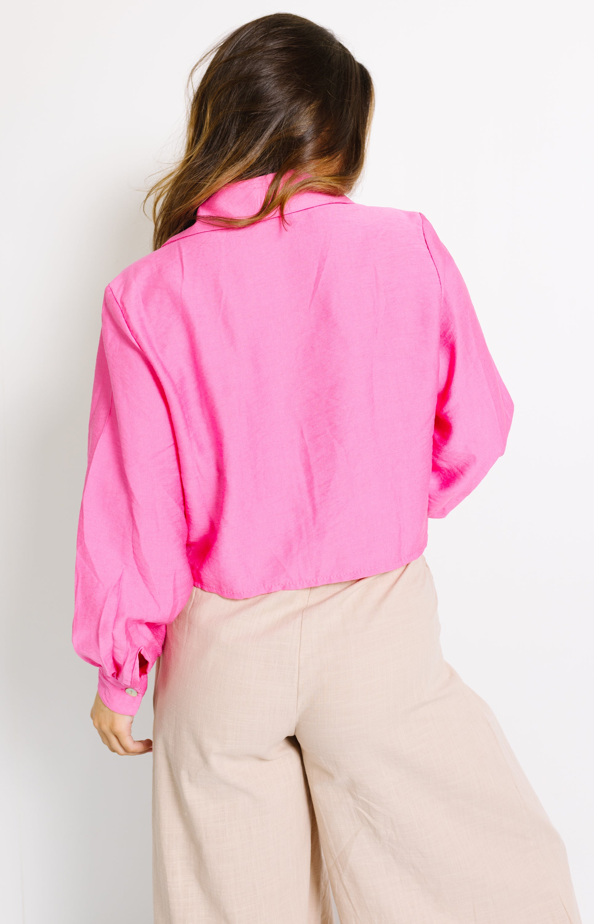 Chasing the Coastline Crop Top, PINK