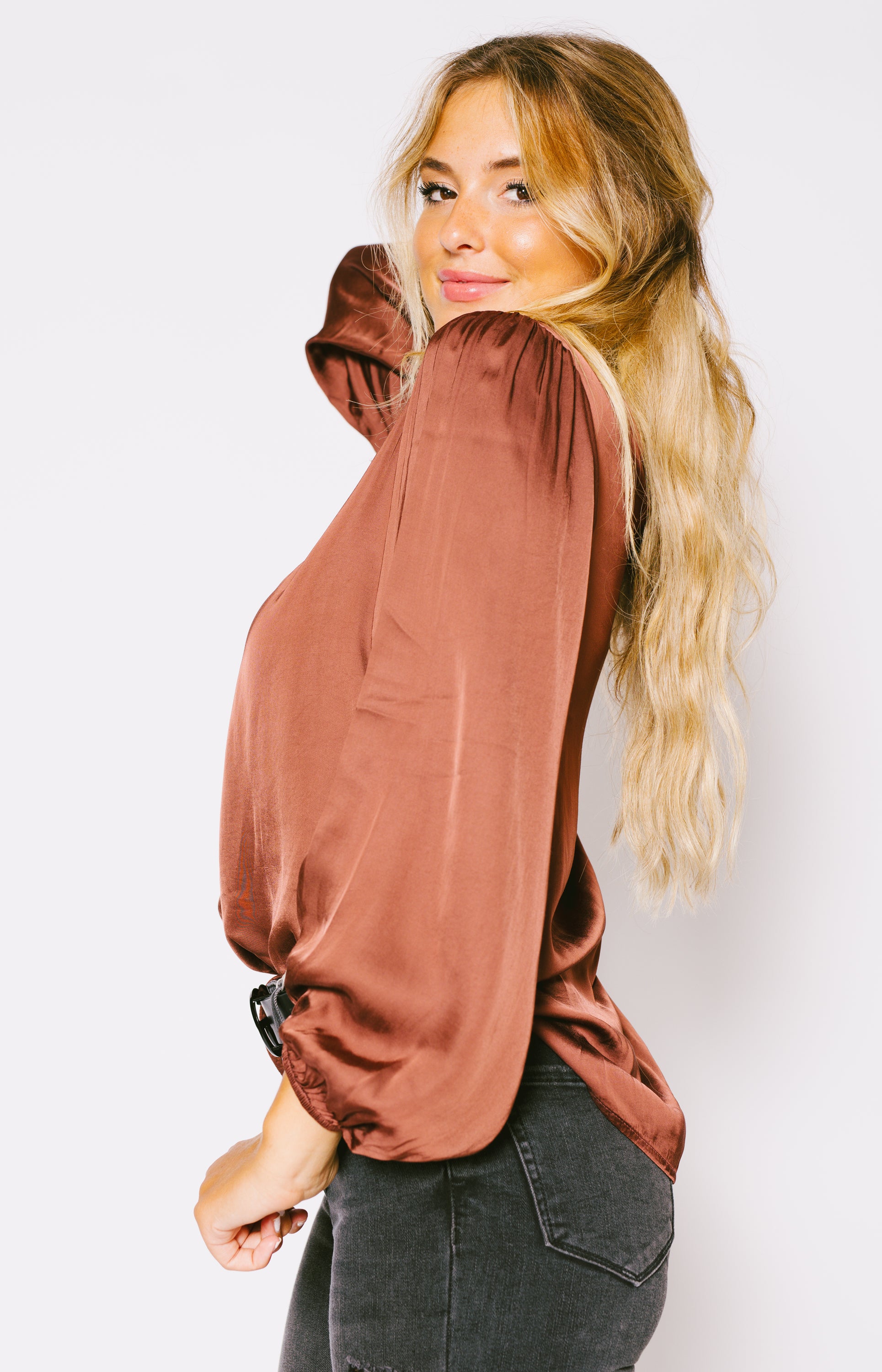 Suzy D: Wendy V-Neck Top