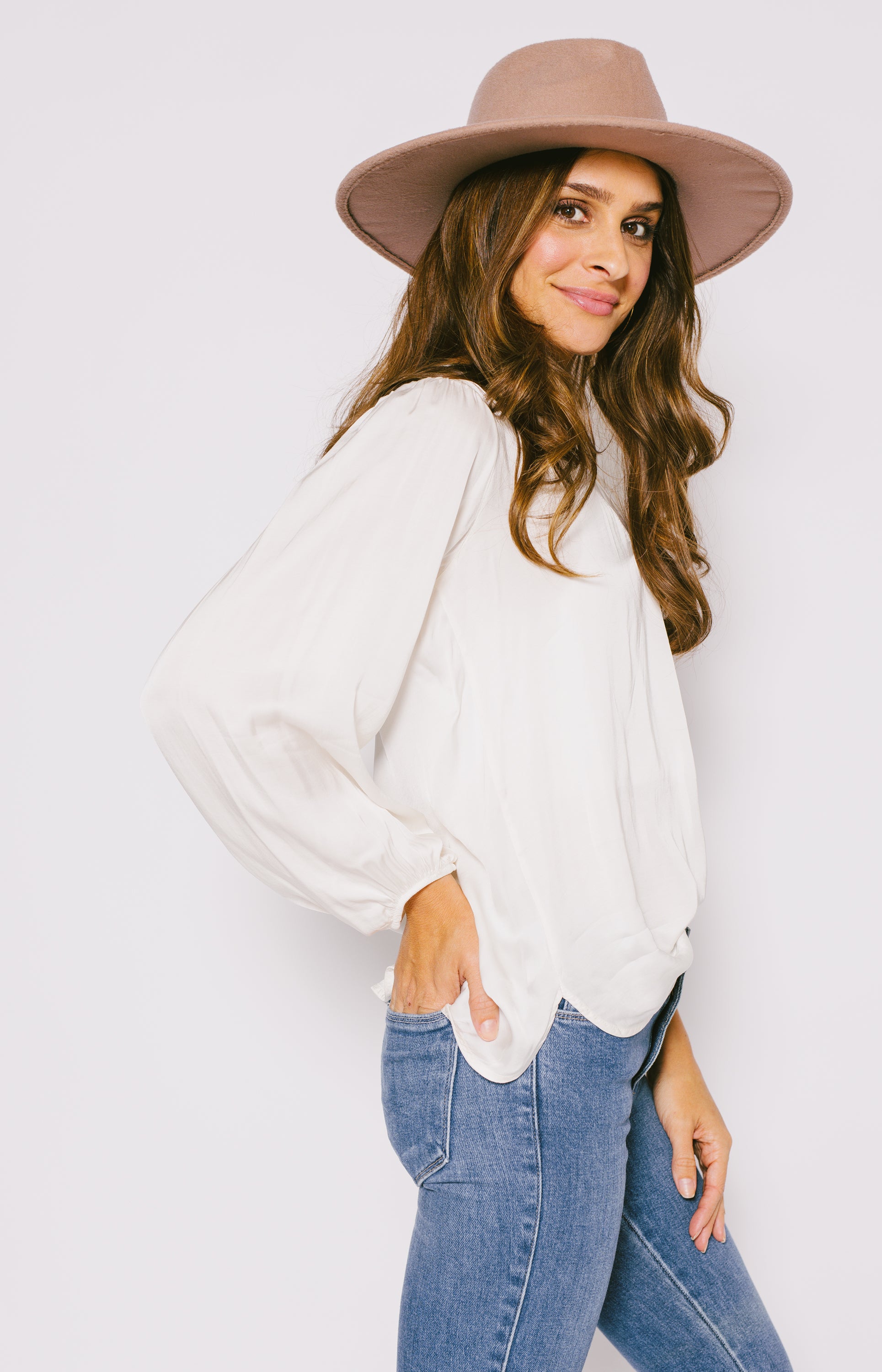 Suzy D: Wendy V-Neck Top