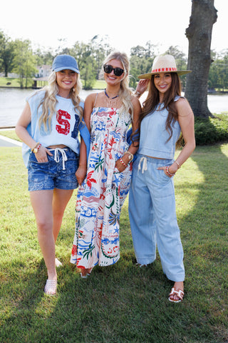 AMERICANA SUMMER - Red White & Blue Summer Outfits | 4th of July Fashion