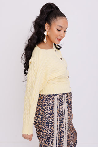 Style Bound Top, LT YELLOW