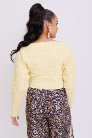 Style Bound Top, LT YELLOW
