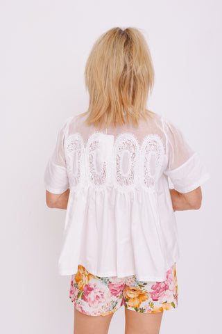 So Vogue Top, WHITE