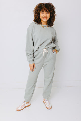 ZSUPPLY: Boyfriend Sweatshirt, SAGE GREEN
