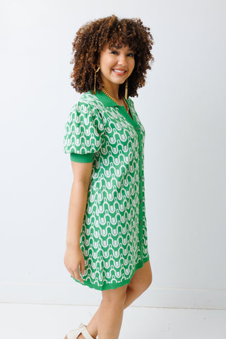 Wave Of Style Mini Dress