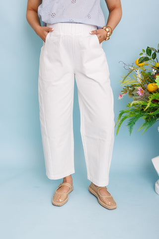 French Countryside Pant, OFF WHITE