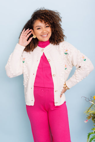 Cottage Rose Cardigan