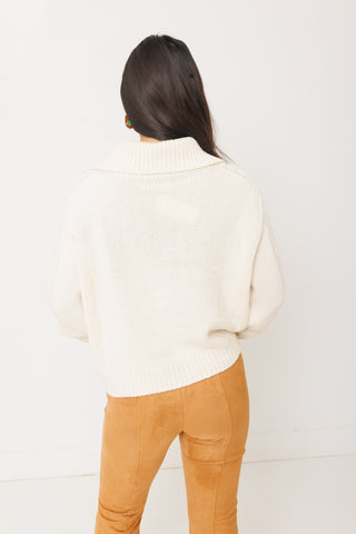 Roll With It Sweater, CREAM
