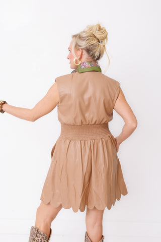 Brown Sugar Mini Dress