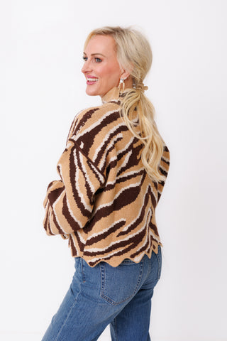 Wild Ways Sweater, CAMEL