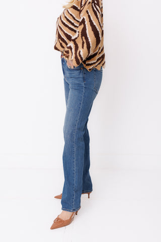 DAZE: Rebel Mid Rise Slim Straight