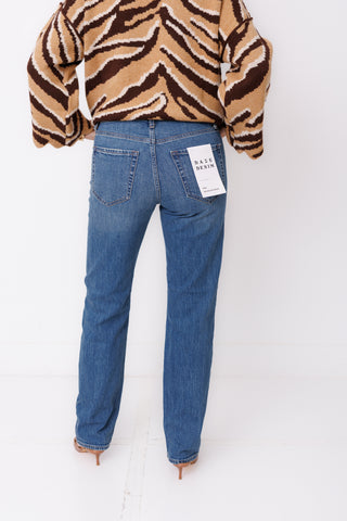 DAZE: Rebel Mid Rise Slim Straight