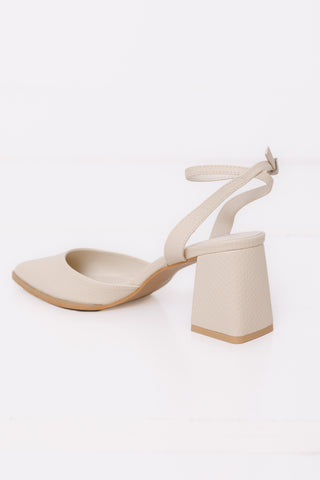 Ophelia Heel, WHITE