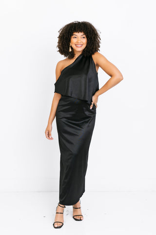 Black Star Maxi Dress
