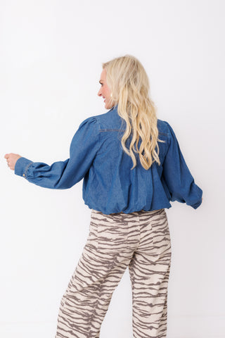 Paddock Denim Top