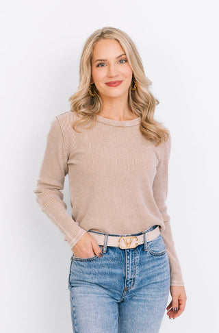 ZSUPPLY: Arlet Top, DESERT TAN