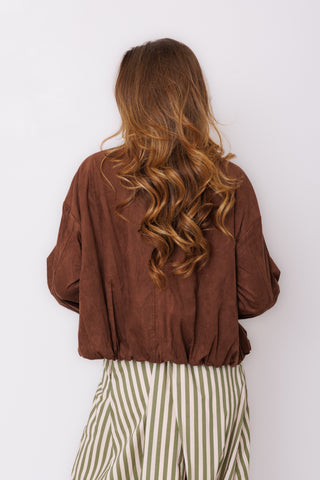 Coffee Run Bomber Jacket
