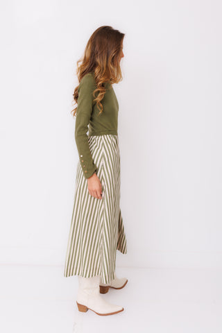 Sage Advice Midi Dress
