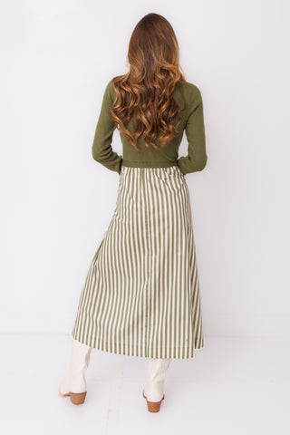 Sage Advice Midi Dress