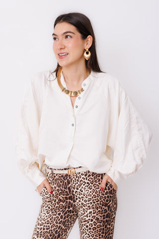Poet's Corner Top, CREAM