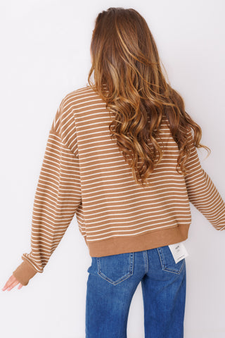 Weekend Plans Pullover, CAMEL