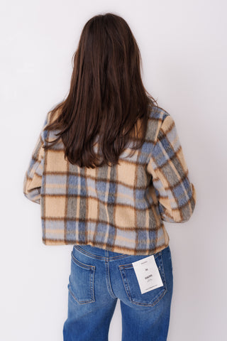Z SUPPLY: Petra Plaid Shrunken Jacket