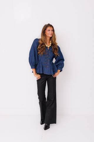 Knot Your Average Denim Top