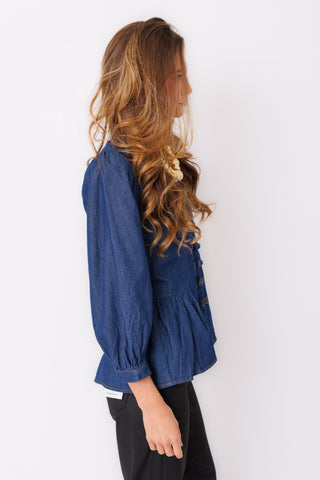 Knot Your Average Denim Top
