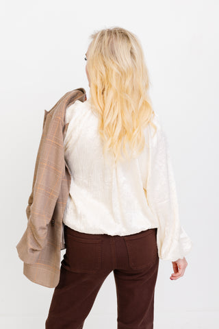 Eclat Blouse, CREAM