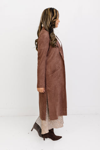 Sable Whisper Duster, DARK BROWN