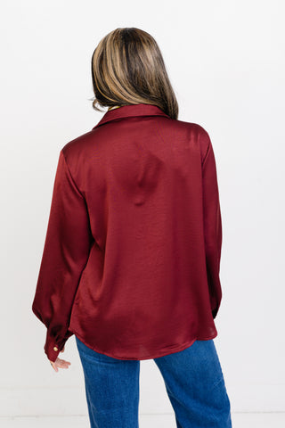 Fraise Top, BURGUNDY