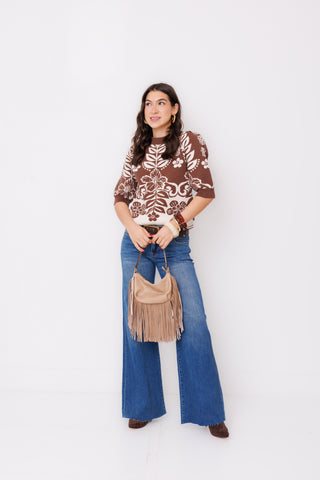 THML: Cocoa Grove Sweater Top