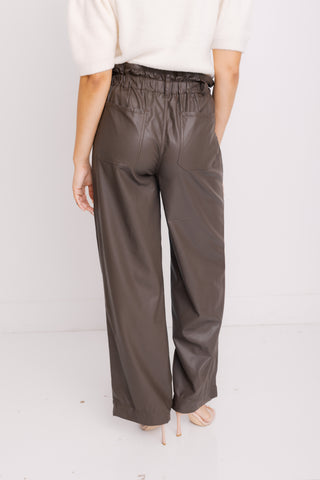 Too Luxe Pant, DK CHOCOLATE