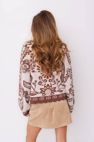 THML: Tapestry Bloom Sweater