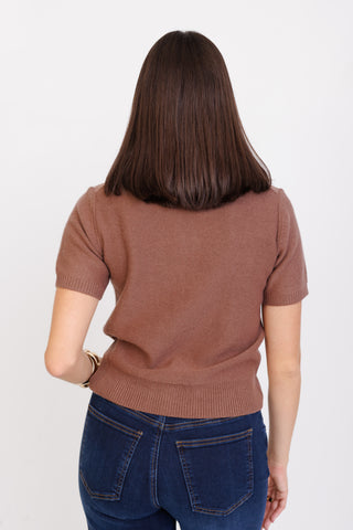 Sweet Love Sweater Top, MOCHA