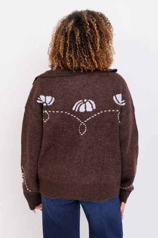 Cafe' Bloom Cardigan