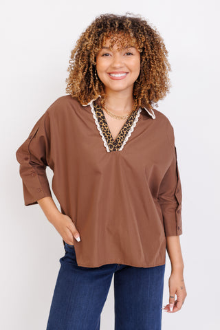Whispering Wild Blouse
