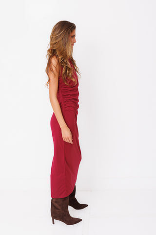STEVE MADDEN: Mo Dress, BEET RED