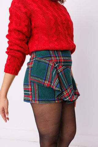 Preppy Girl Mini Skort