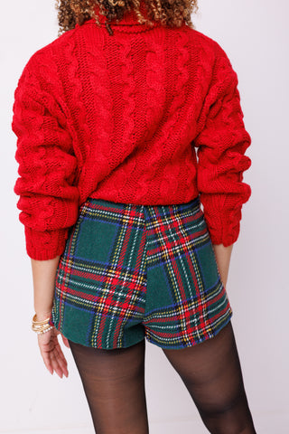 Preppy Girl Mini Skort