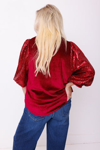 Feel Popular Blouse, RUBY