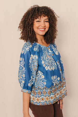 JOYJOY: Fancy River Top