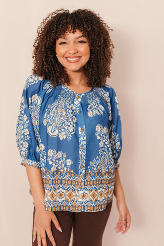 JOYJOY: Fancy River Top