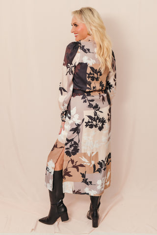 JADE: Winter Forest Maxi Dress