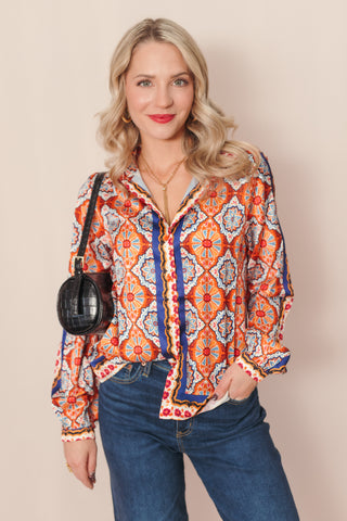 JOYJOY: Scarf Blouse