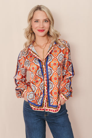 JOYJOY: Scarf Blouse