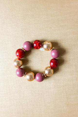 Bubbly Love Bracelet, WINE