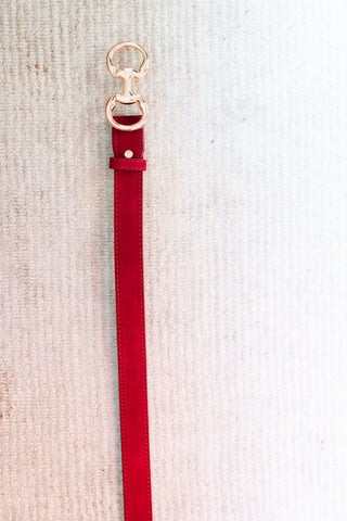 Fancy Outing Belt, BURGUNDY