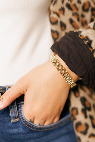 CHANSUTTPEARLS: Diamond Rolly Bracelet