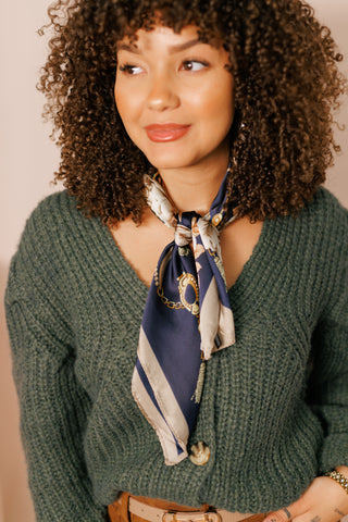 Exquisite Touch Silk Scarf, MULTI